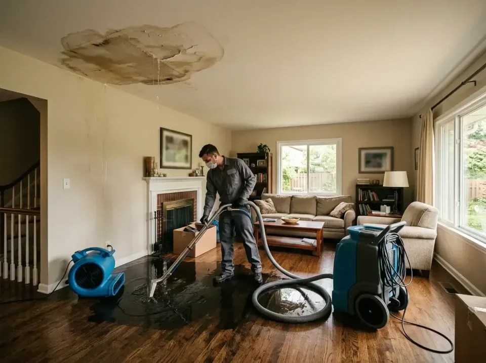 attic-pipe-burst-ceiling-drip-008 — frequently asked questions, Water Damage Restoration & Carpet Care in McAlester, OK
